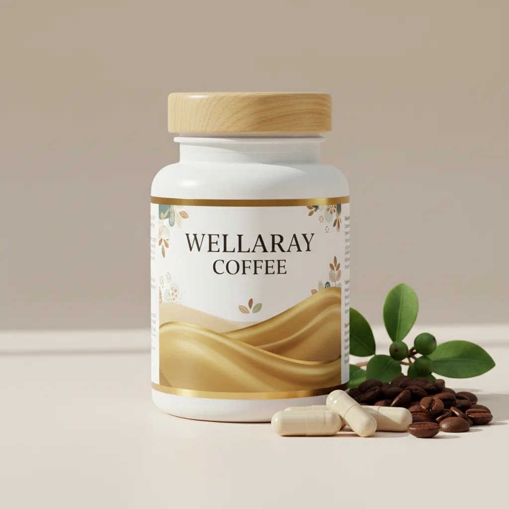 Wellaray Coffee box - plant-based metabolism support coffee supplement UK